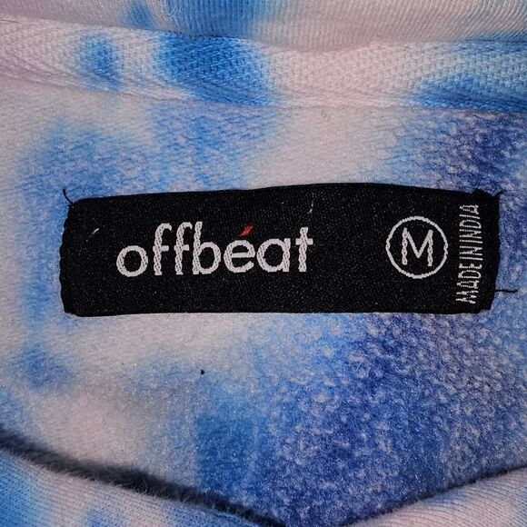 Offbeat Womens Remix Infinite Embroidered Tie Dye Hoodie Medium - Picture 3 of 4